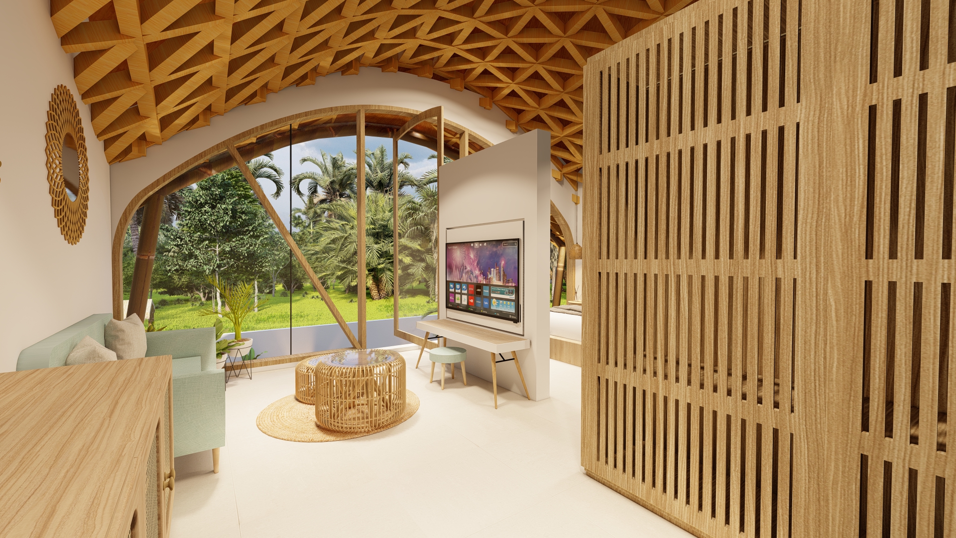 The Melambai 3 bedrooms tropical villa in Canggu Bali