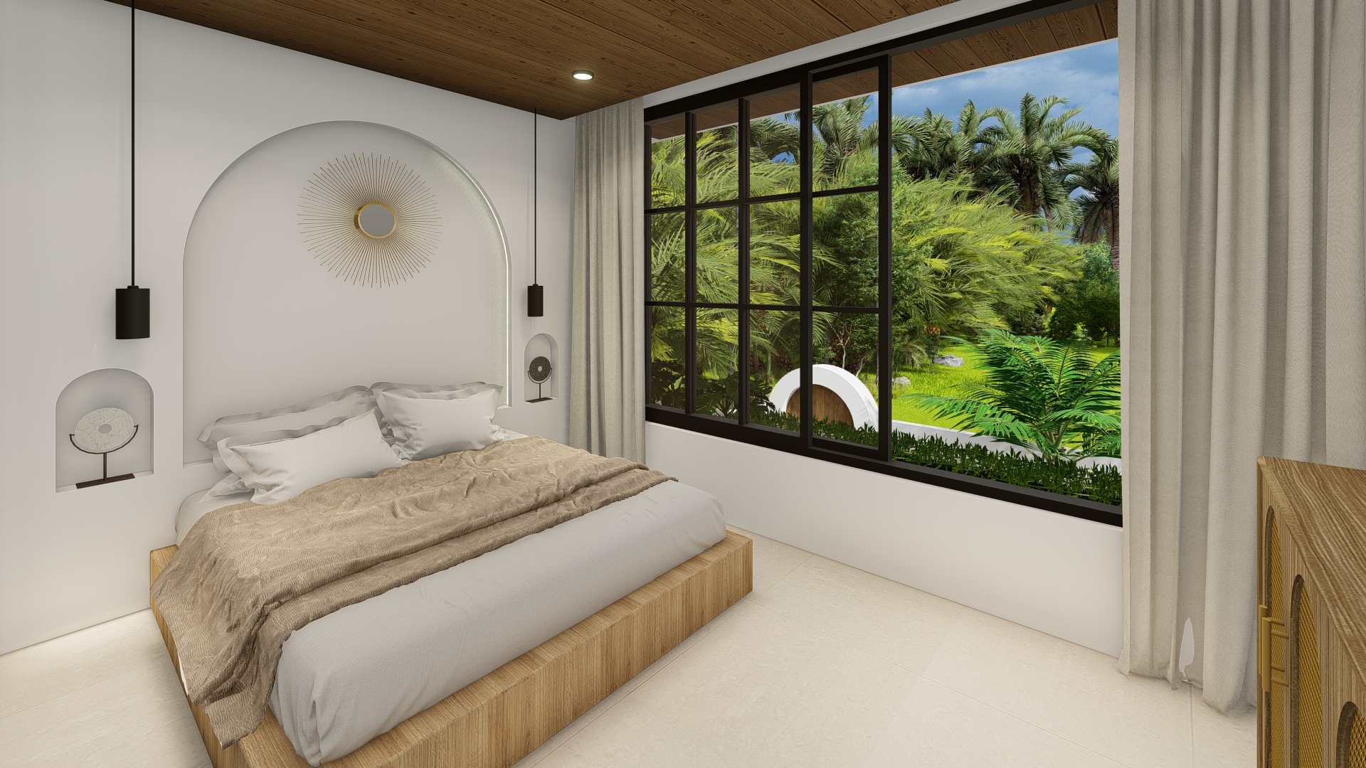 The Meridian 4 bedroom villas in Mediterranean style in Canggu Bali